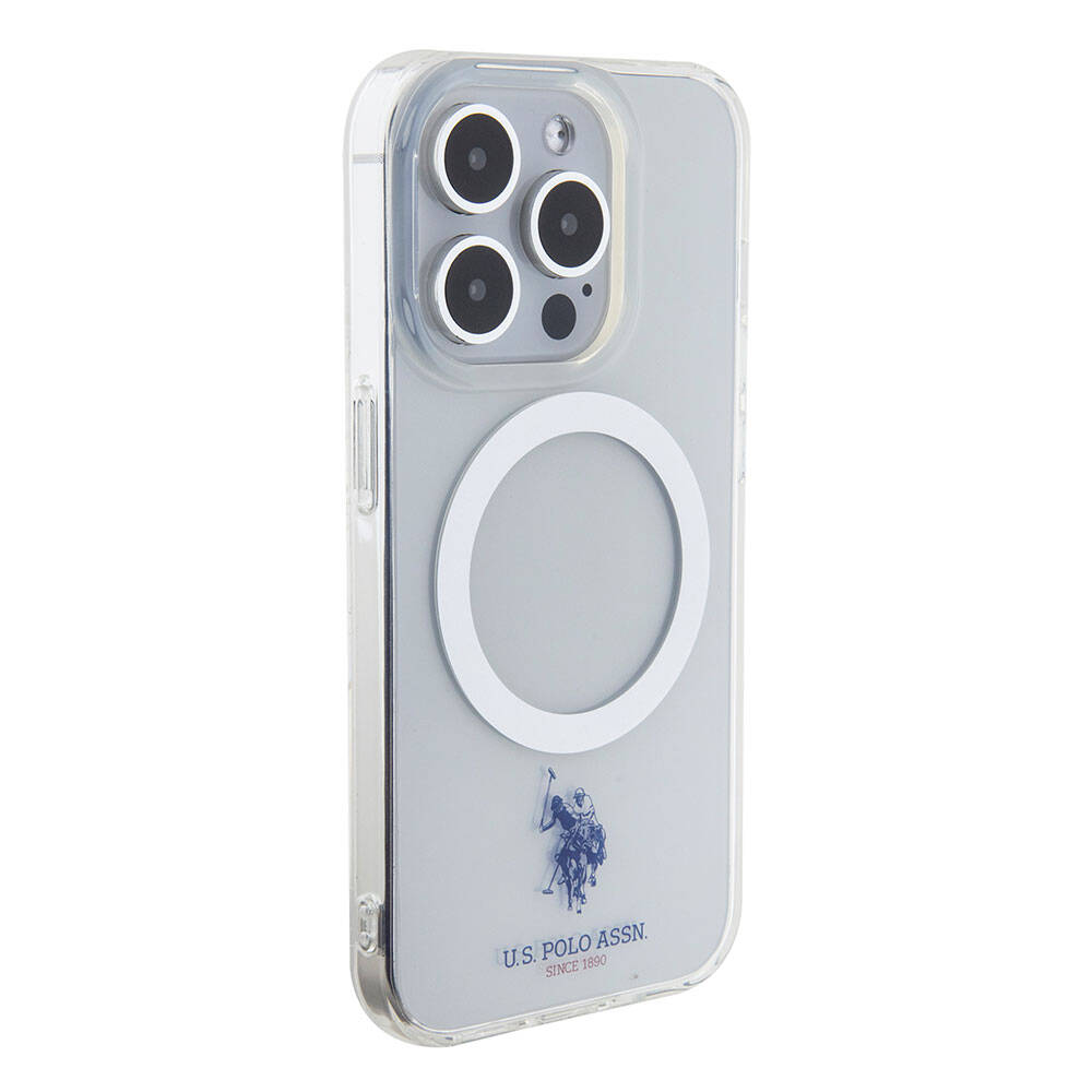 U.S. Polo Assn. iPhone 15 Pro Max Orjinal Lisanslı Magsafe Şarj Özellikli Transparan Tasarım Telefon Kılıfı - 25 U.S. Polo Assn. iPhone 15 Pro Max Orjinal Lisanslı Magsafe Şarj Özellikli Transparan Tasarım Telefon Kılıfı - 25